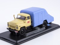 Масштабная модель 1:43 Подметально-уборочная машина ПУ-53 (53) на шасси Горький-53 (Start Scale Models (SSM)